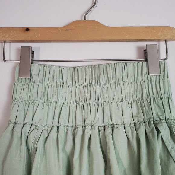 Free People Movement The Way Home Shorts Small Green Mint Athletic Sporty Gym - Picture 2 of 16